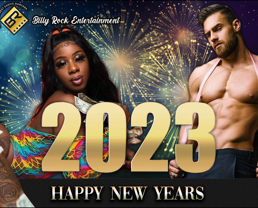 New Year’s 2023 Strippers from Billy Rock Entertainment