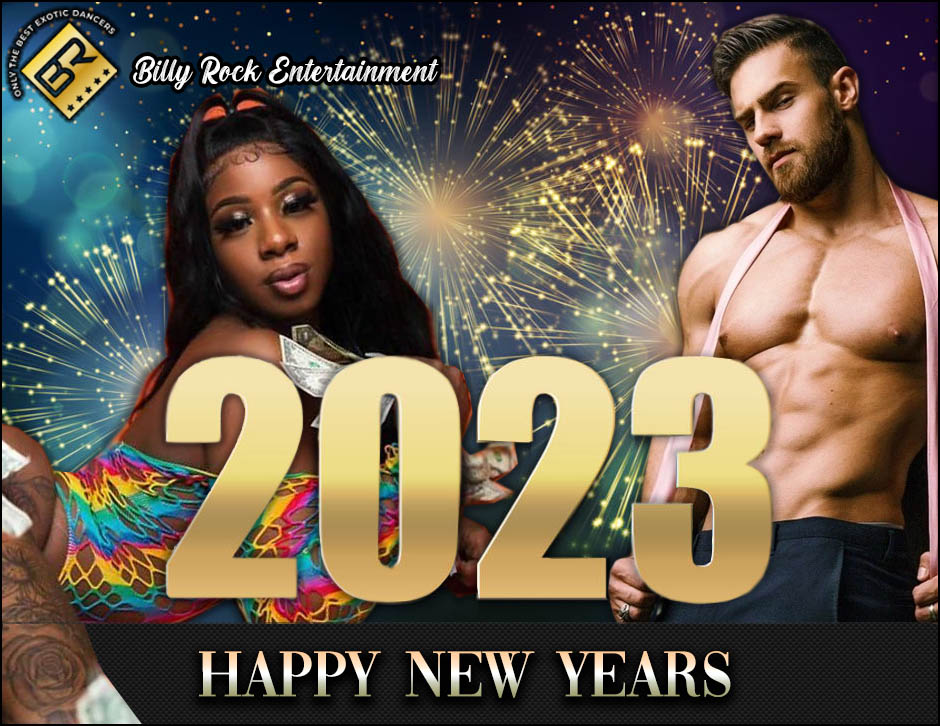 New Year’s 2023 Strippers from Billy Rock Entertainment
