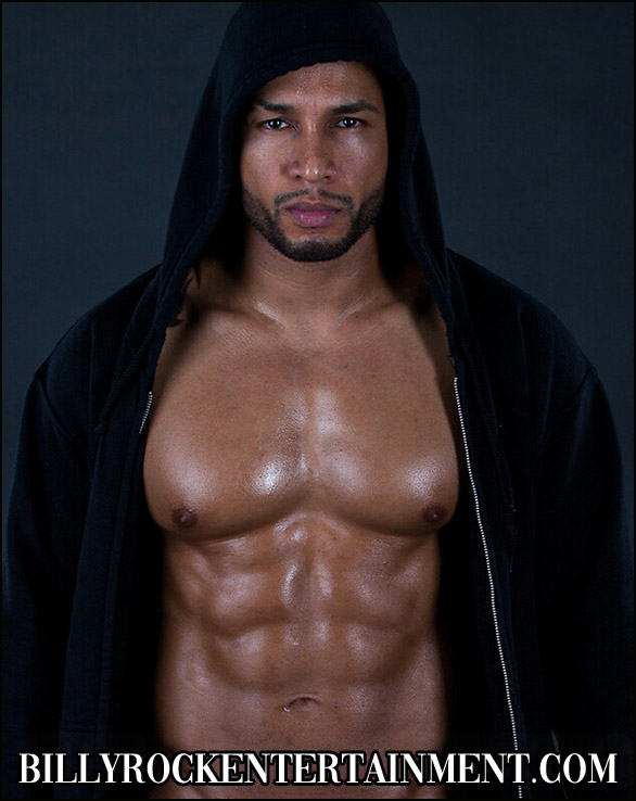 Hot and Sweaty Male Stripper