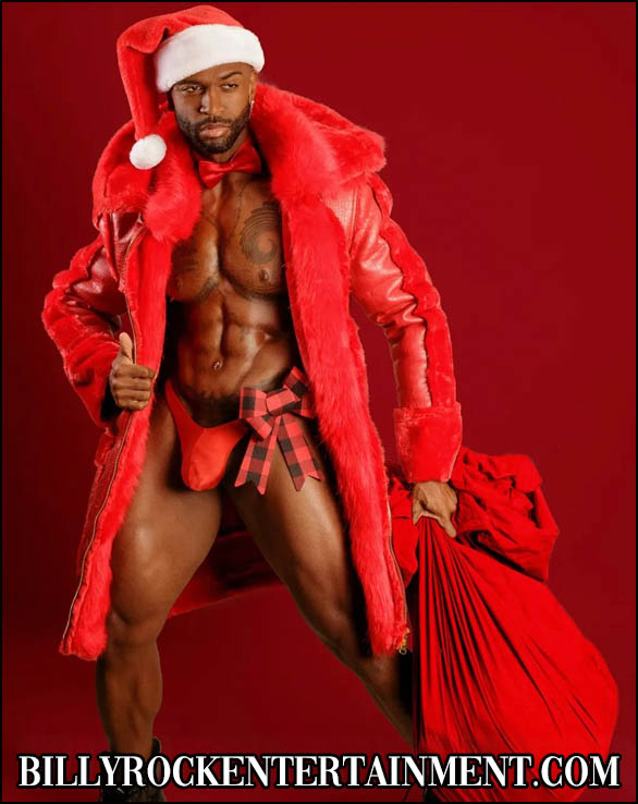 Male Stripper Christmas 2022